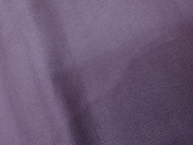  荒波に牡丹・梅模様織出し袋帯